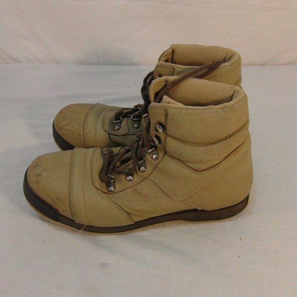 UNISEX sz10 LACROSSE BROWN LACE UP HIKING OUTDOORS ANKLE BOOTS NM 31141 main image 2